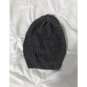 Gray Knit Beanie